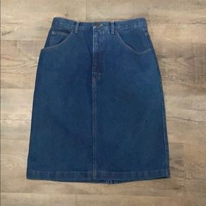 Calvin Klein medí Jean Skirt Size 10